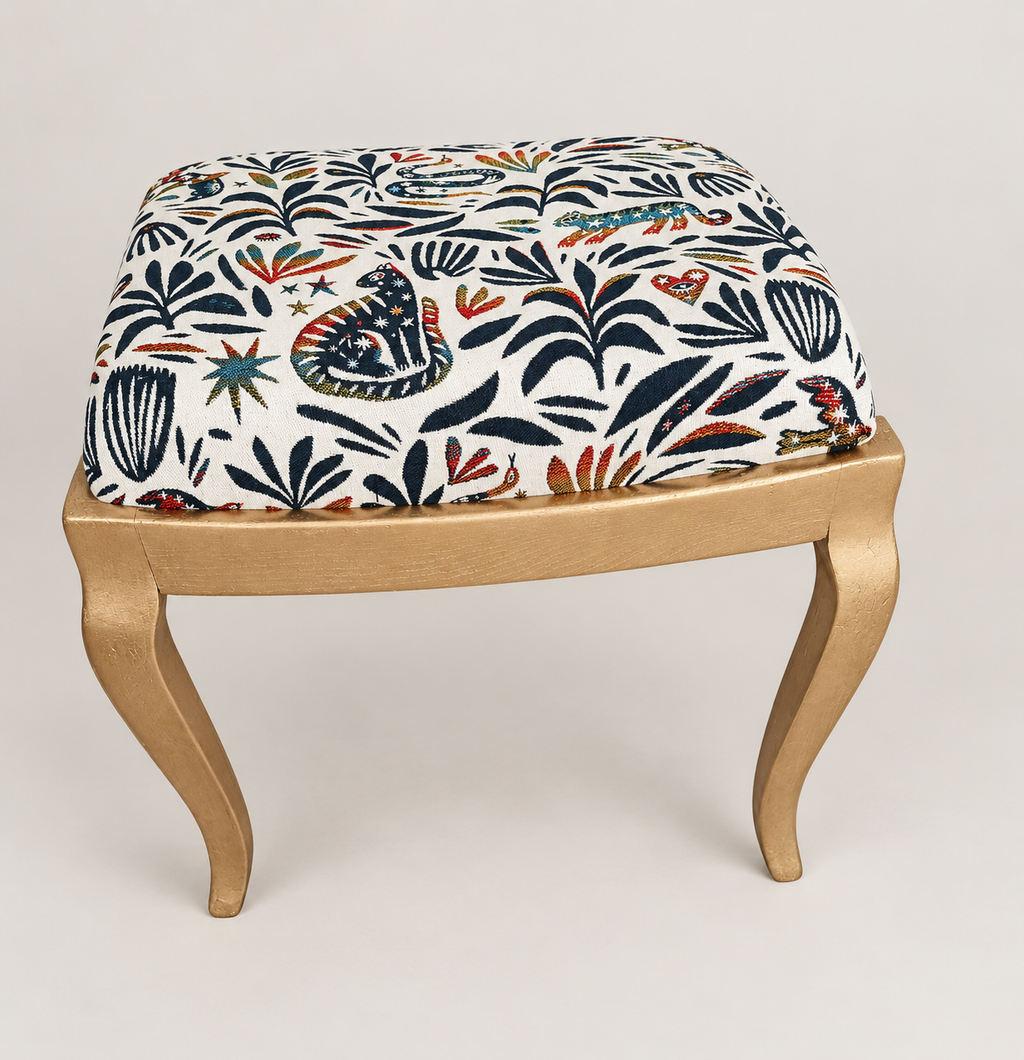 Hocker antik, restauriert